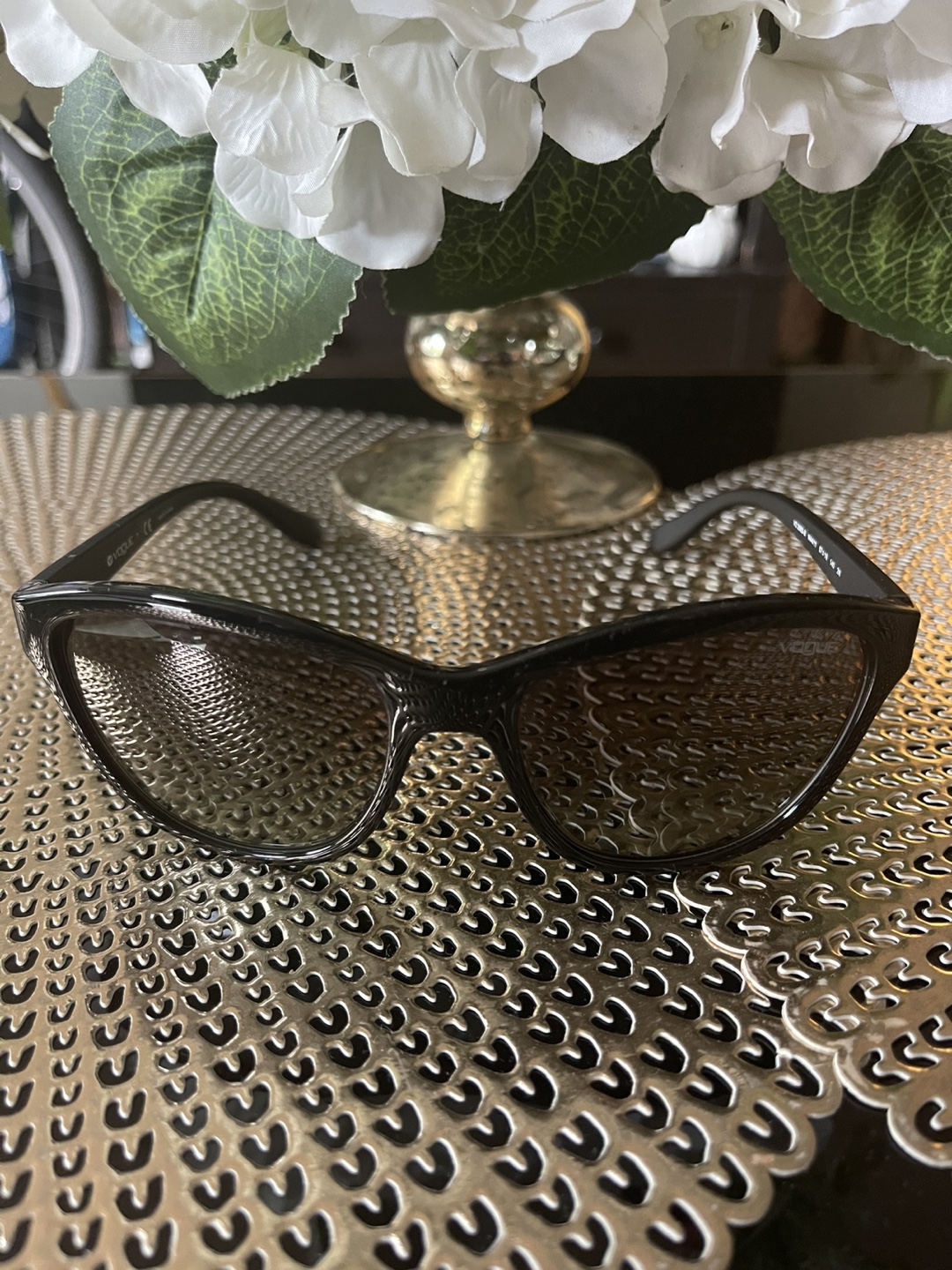 Vogue Sunglasses - Black Cat Eye