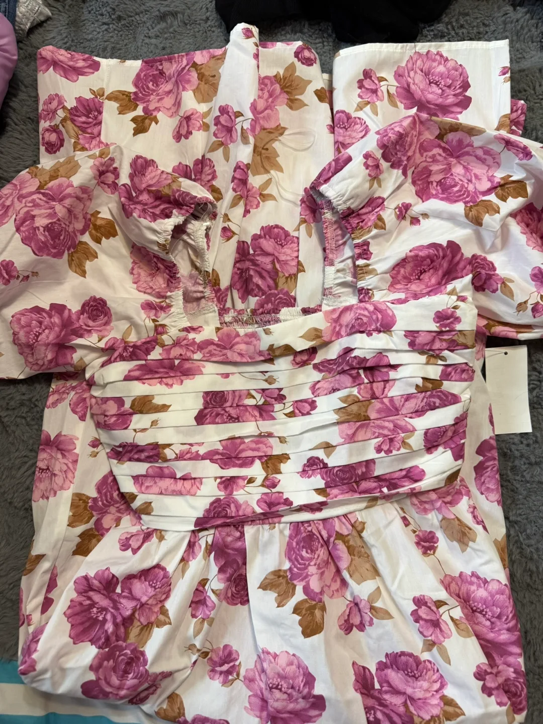 Floral Midi Dress, Size XS image indicator(3)
