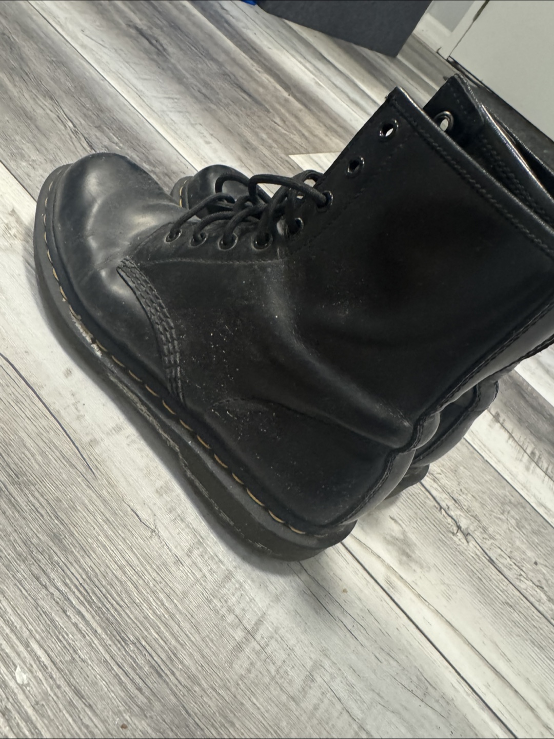 Dr. Martens Black Leather Boots - photo 3