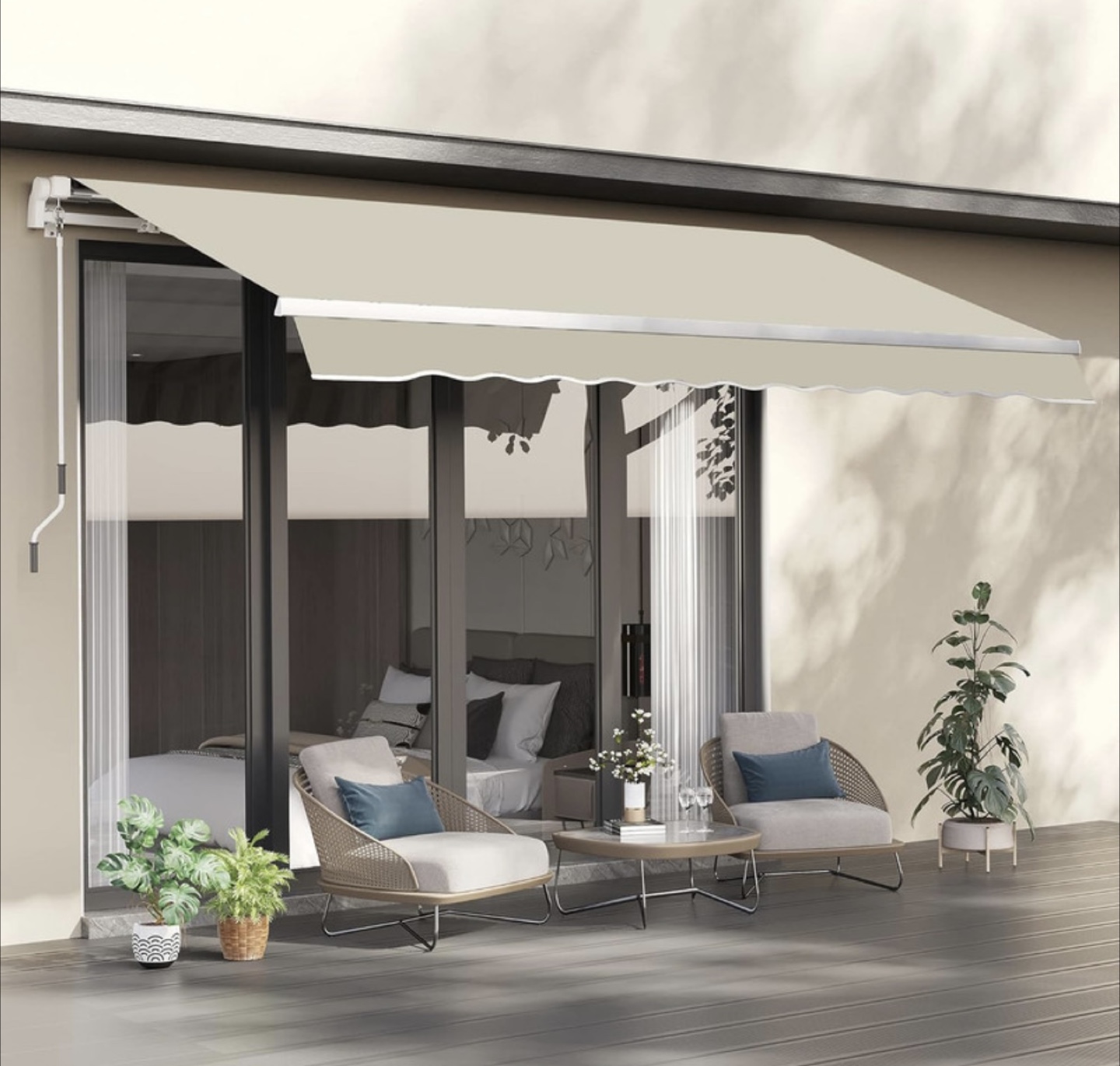 11FT x 10FT RETRACTABLE AWNING FABRIC REPLACEMENT