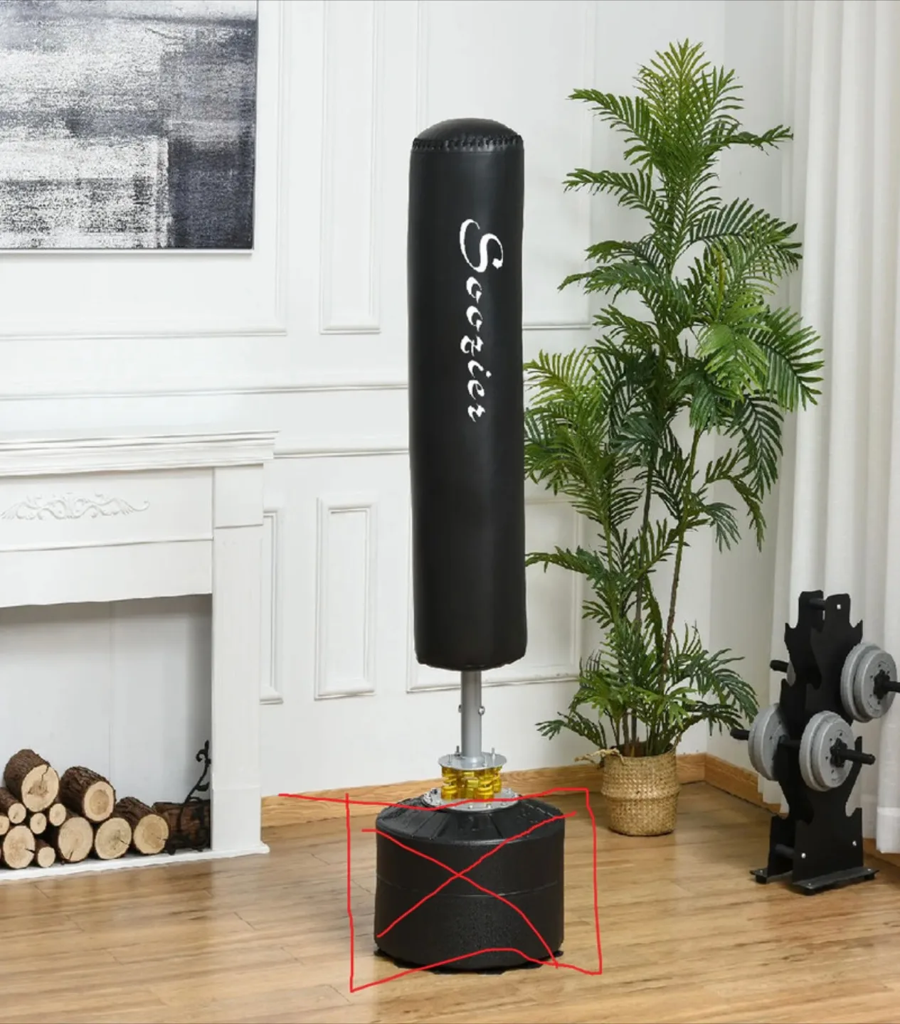SOOZIER FREESTANDING BOXING PUNCHING BAG STAND thumbnail