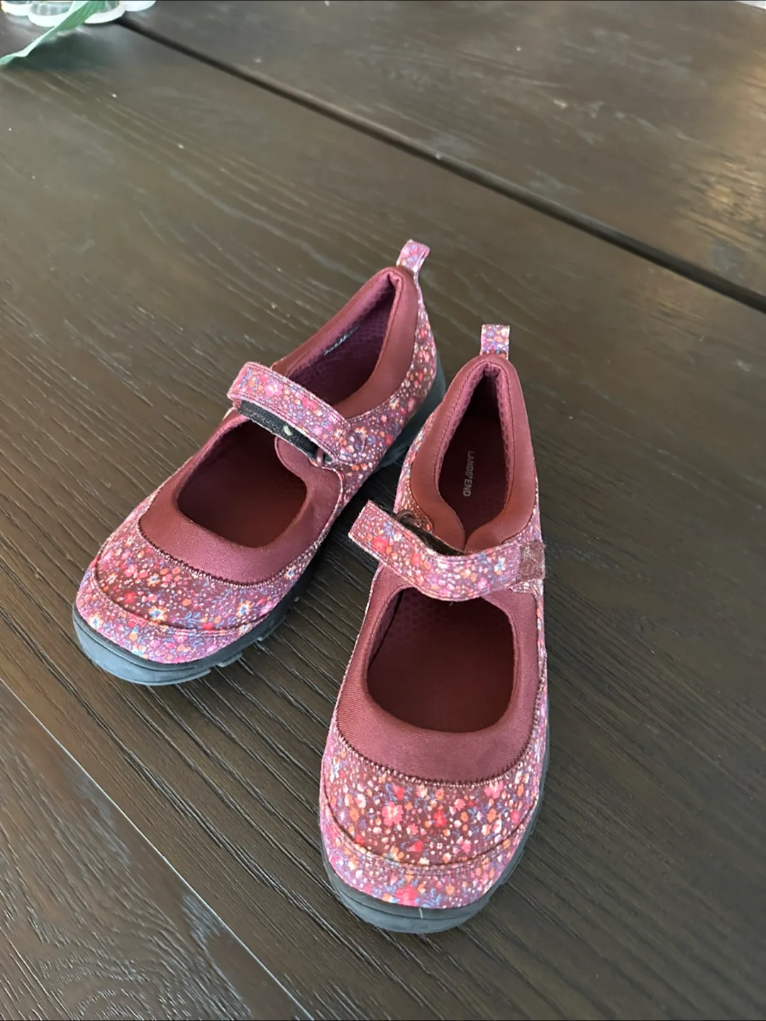 Lands' End Girls' Mary Jane Shoes - Size 7M thumbnail