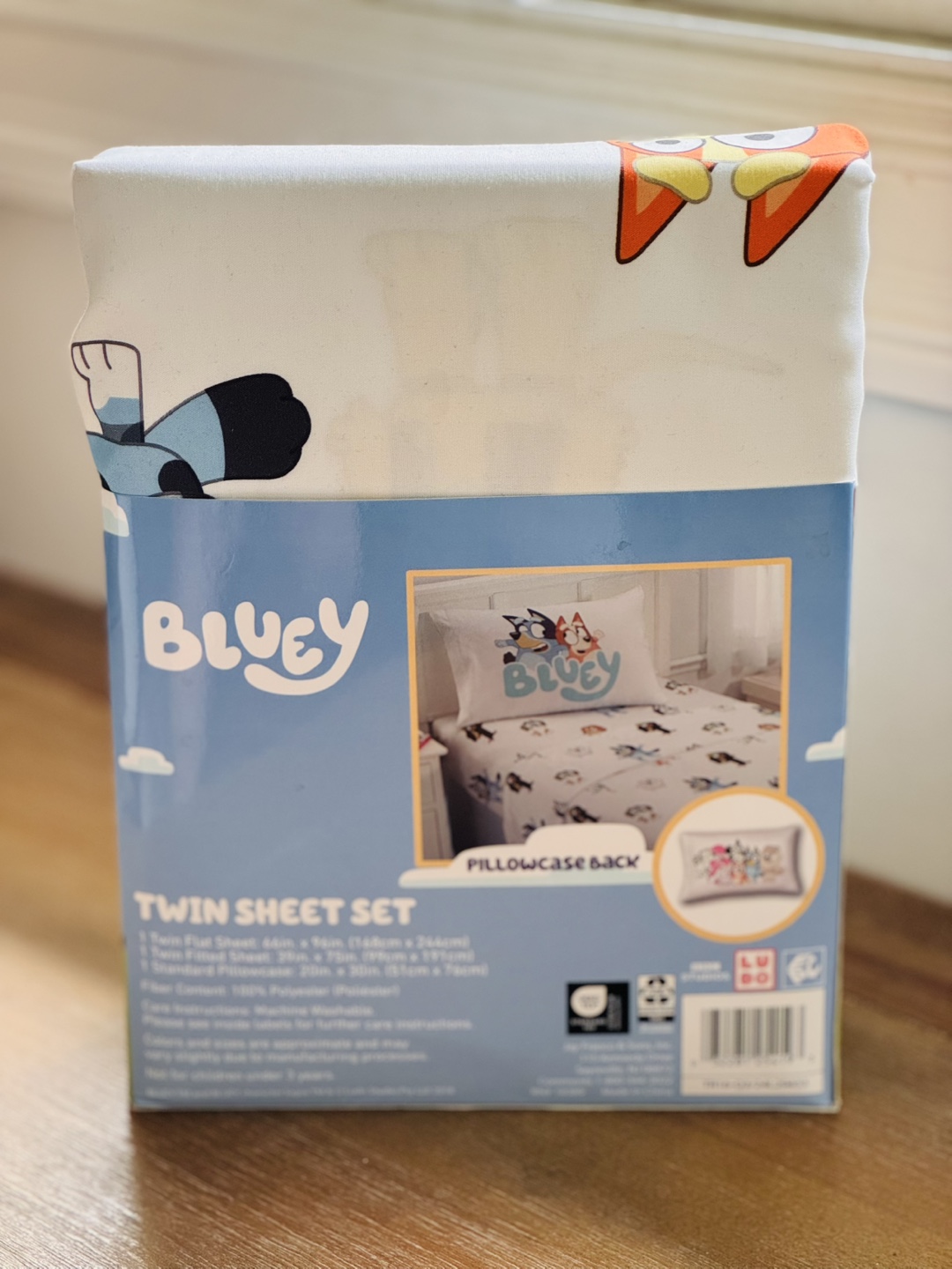 Brand New Bluey Twin Sheet Set – Still in Packaging! - photo 3