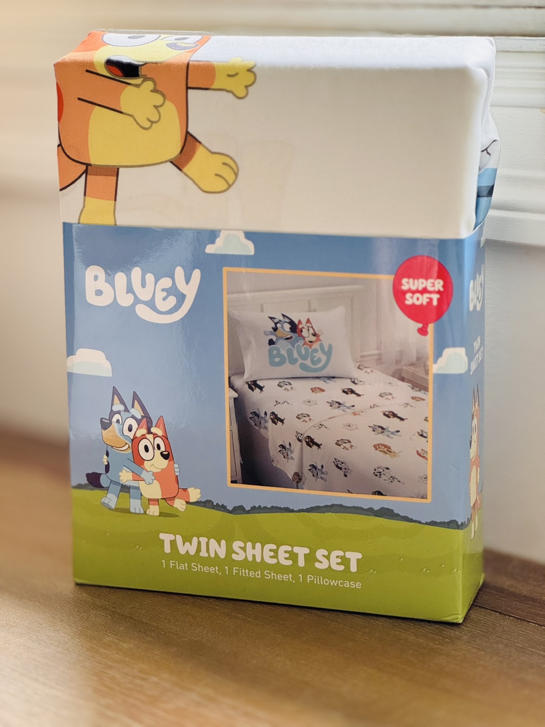 Brand New Bluey Twin Sheet Set – Still in Packaging! - photo 5