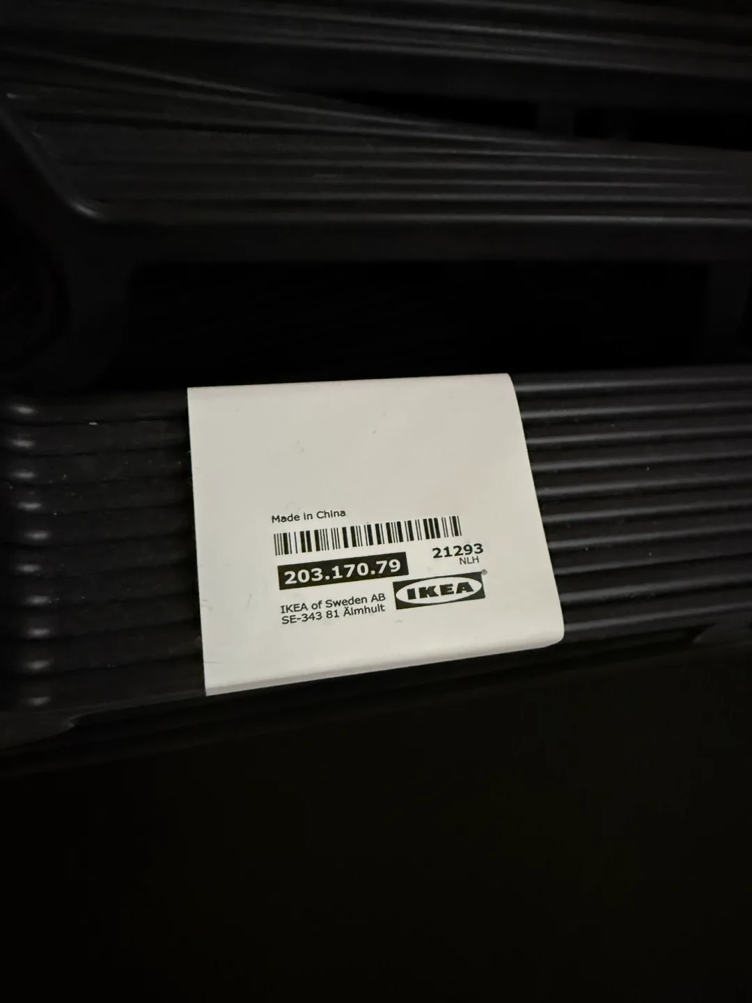 IKEA Black Plastic Hangers (Bulk) image indicator(2)