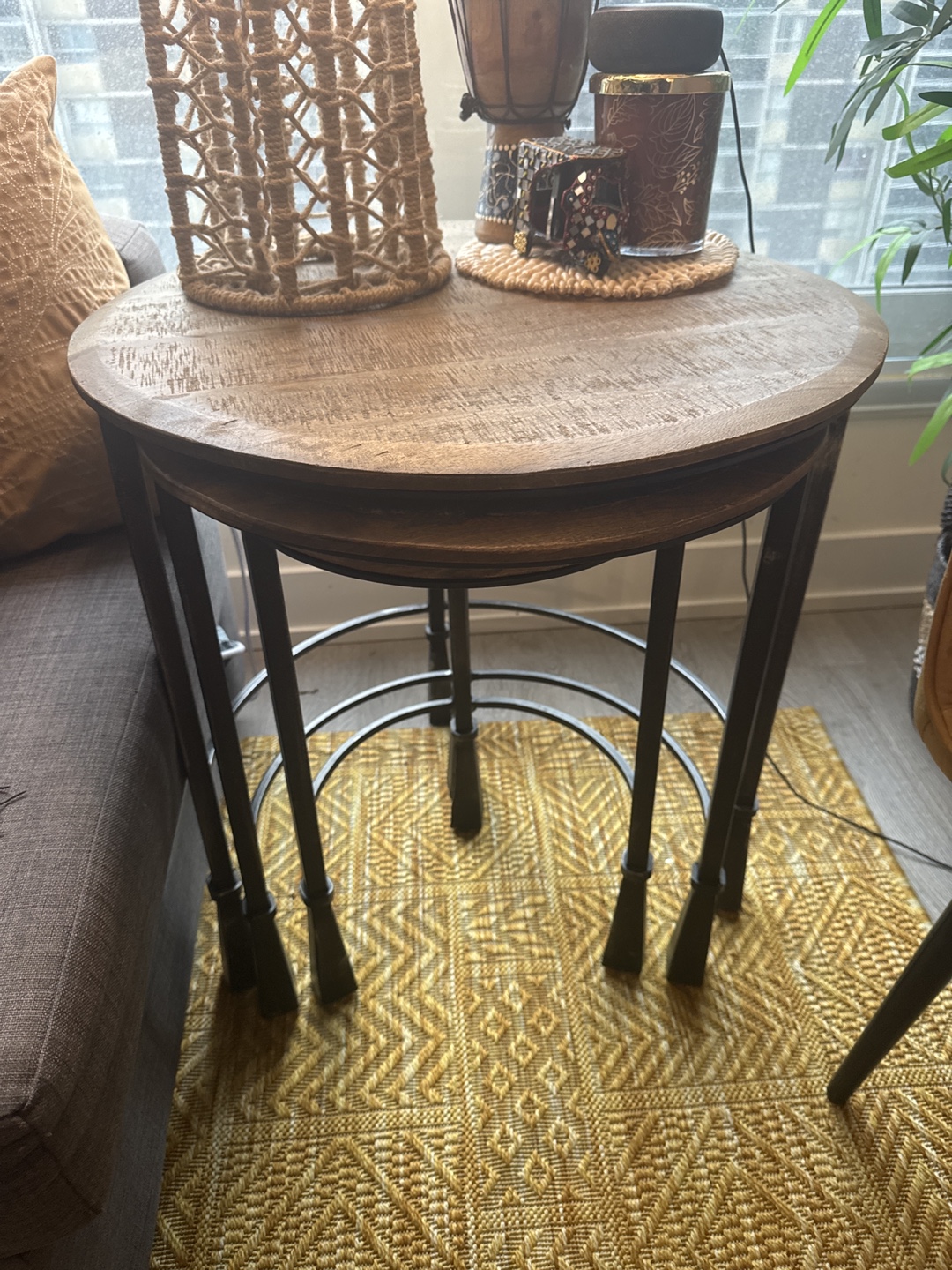 Set of Three Nesting Tables - photo 2