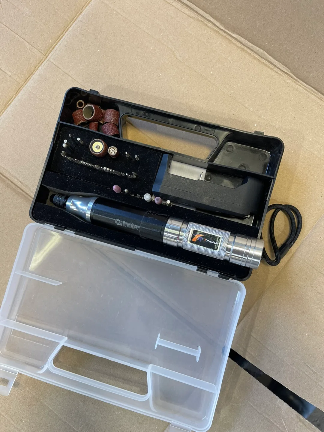 Grinder Rotary Tool Kit with Accessories image indicator(2)