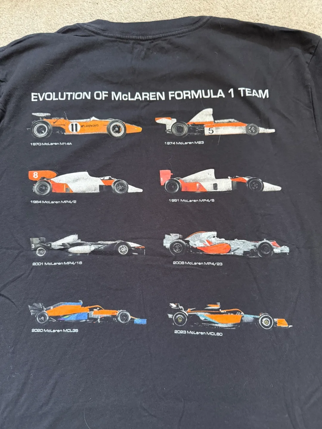 McLaren Formula 1 Team T-Shirt - Size Large image indicator(5)