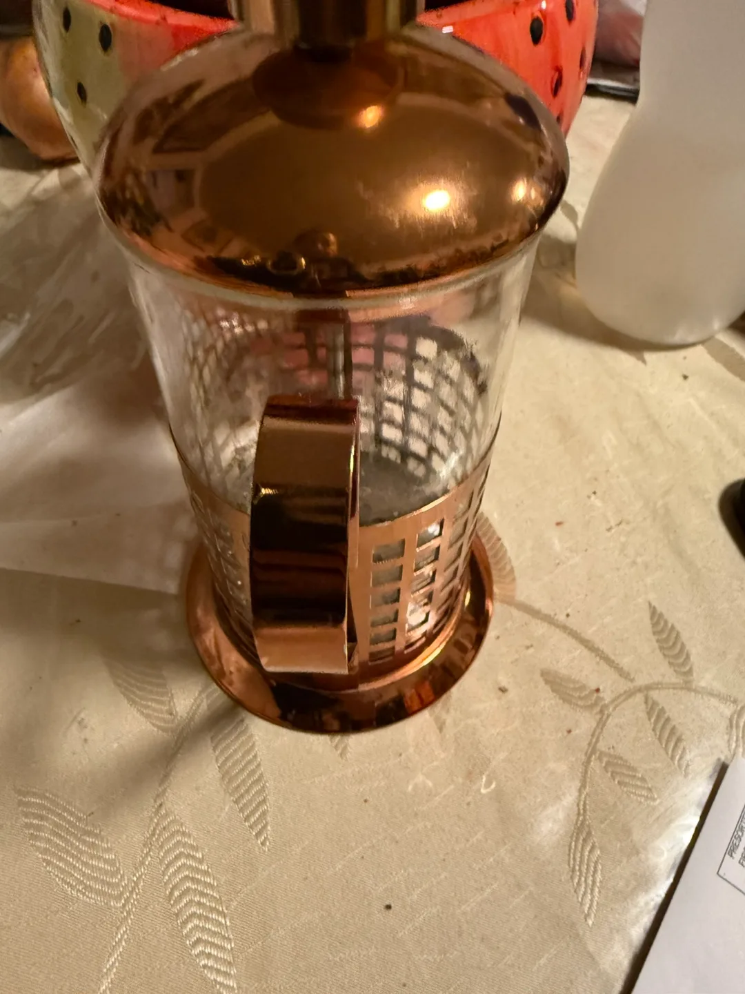 Copper French Press Coffee Maker image indicator(3)