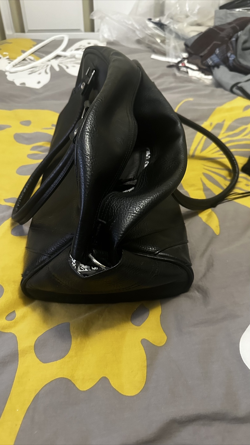 Lululemon Black Leather gym bag - photo 3