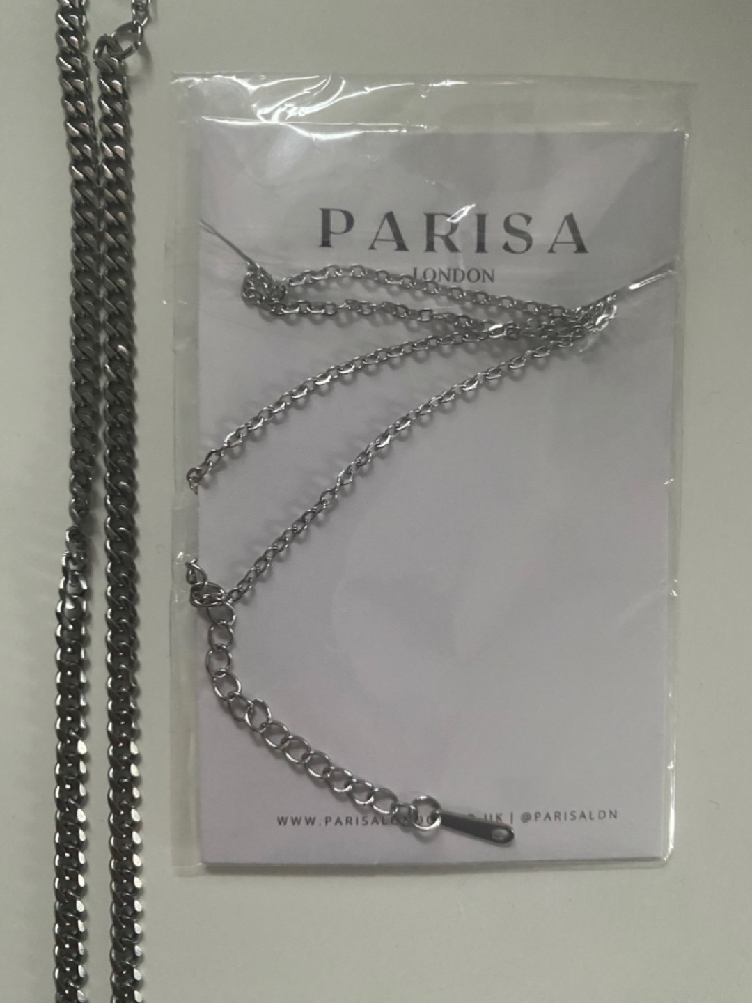 Parisa London Stainless Steel Necklace Set - photo 4