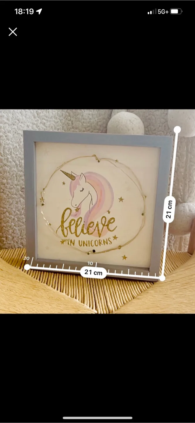 Light-up Unicorn Wall Decor image indicator(3)