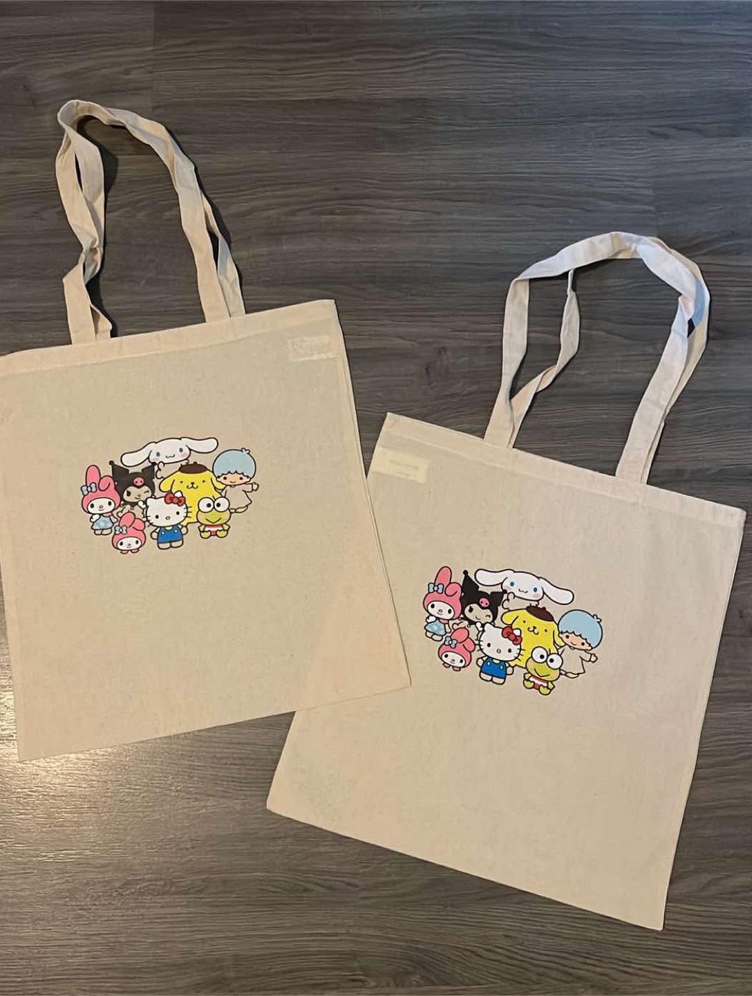 Sanrio Characters & Dragon Ball Z Tote Bags