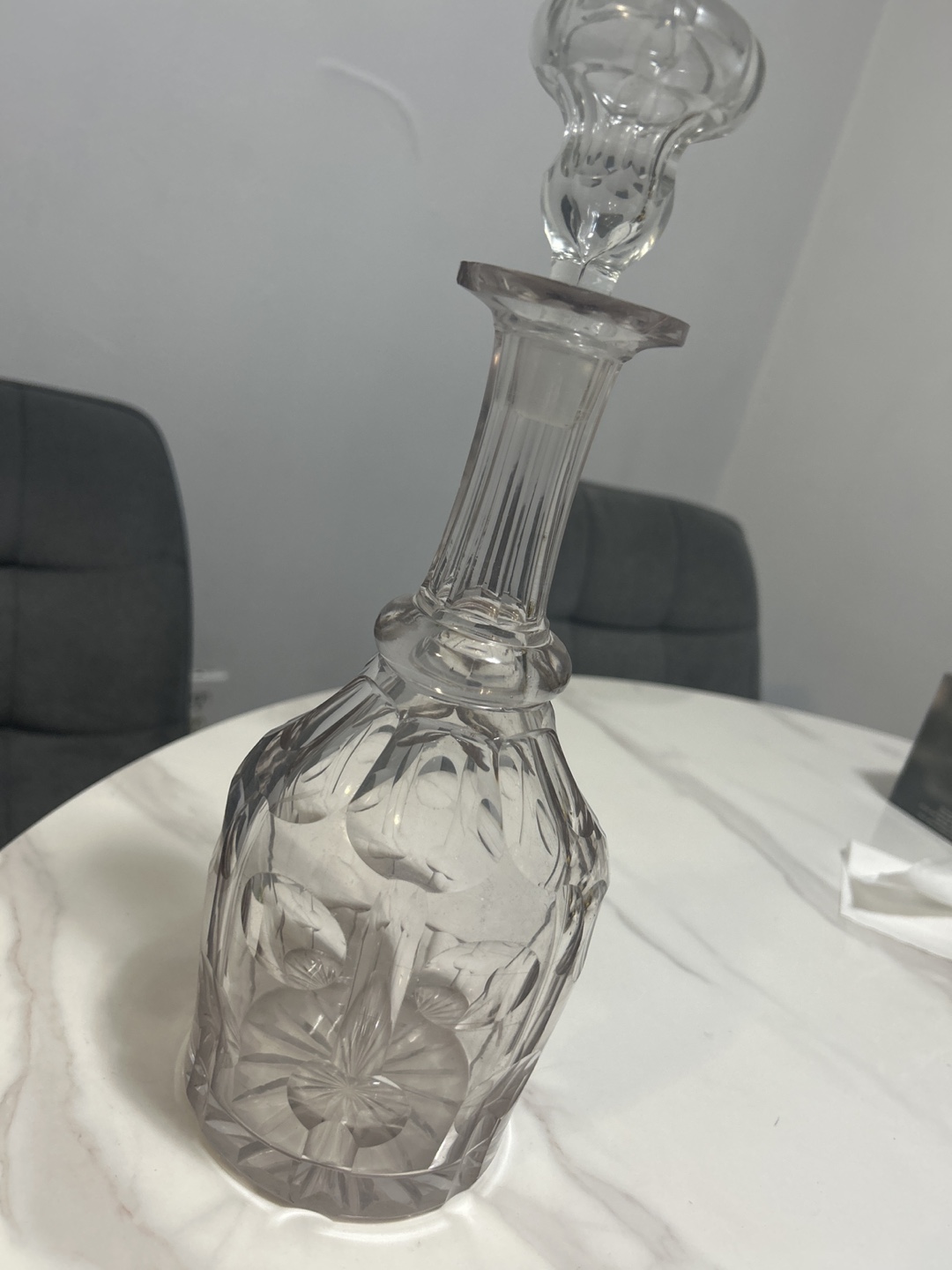 Antique Crystal Decanter