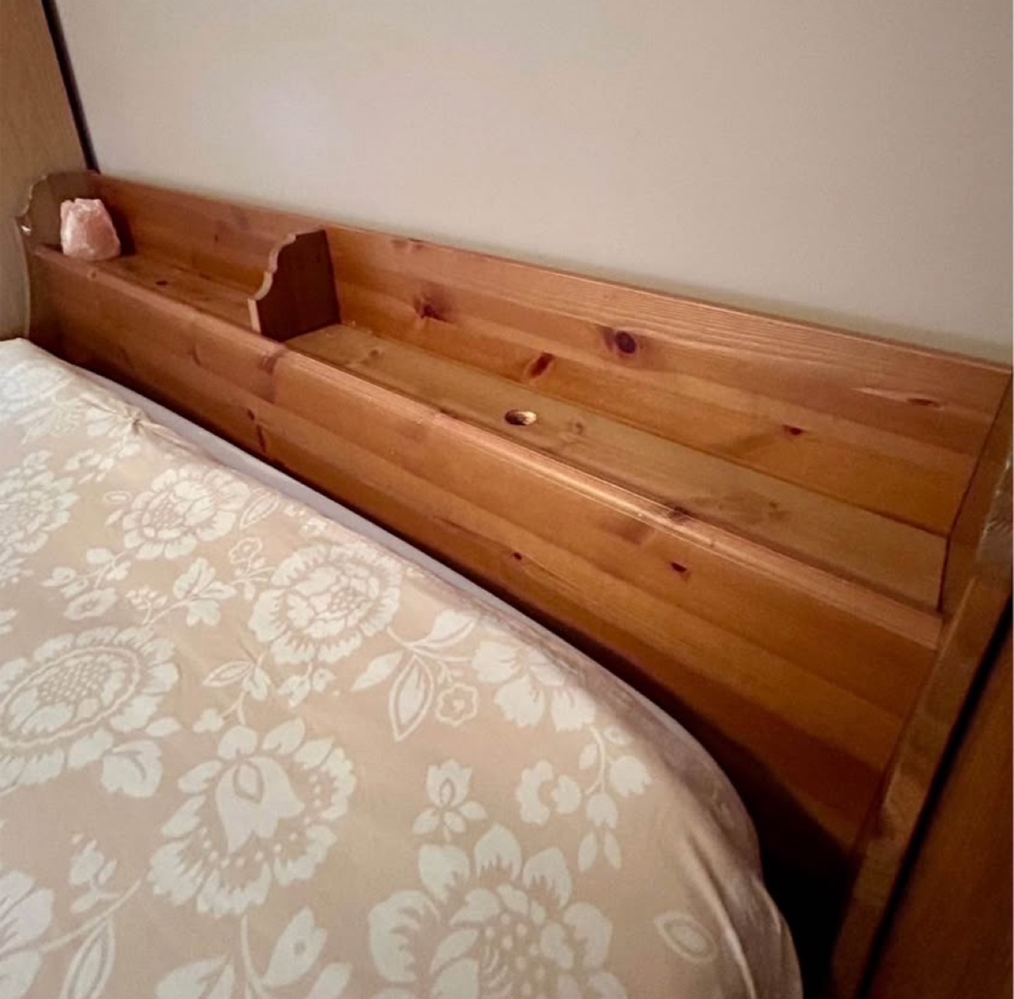 Double Bed Frame with Headboard Storage - photo 3