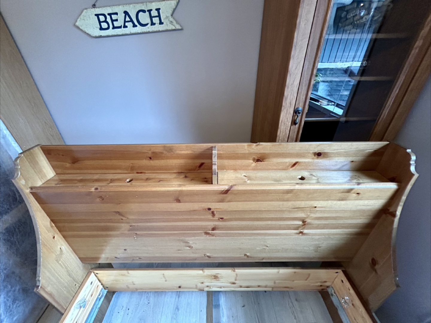 Double Bed Frame with Headboard Storage - photo 5