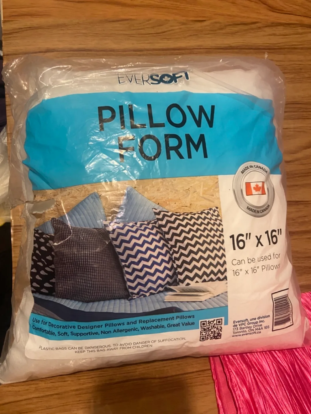 Pink Throw Pillow 16x16 image indicator(5)