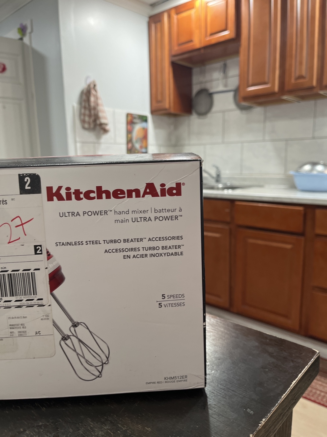 KitchenAid Ultra Power Hand Mixer - Red - photo 3