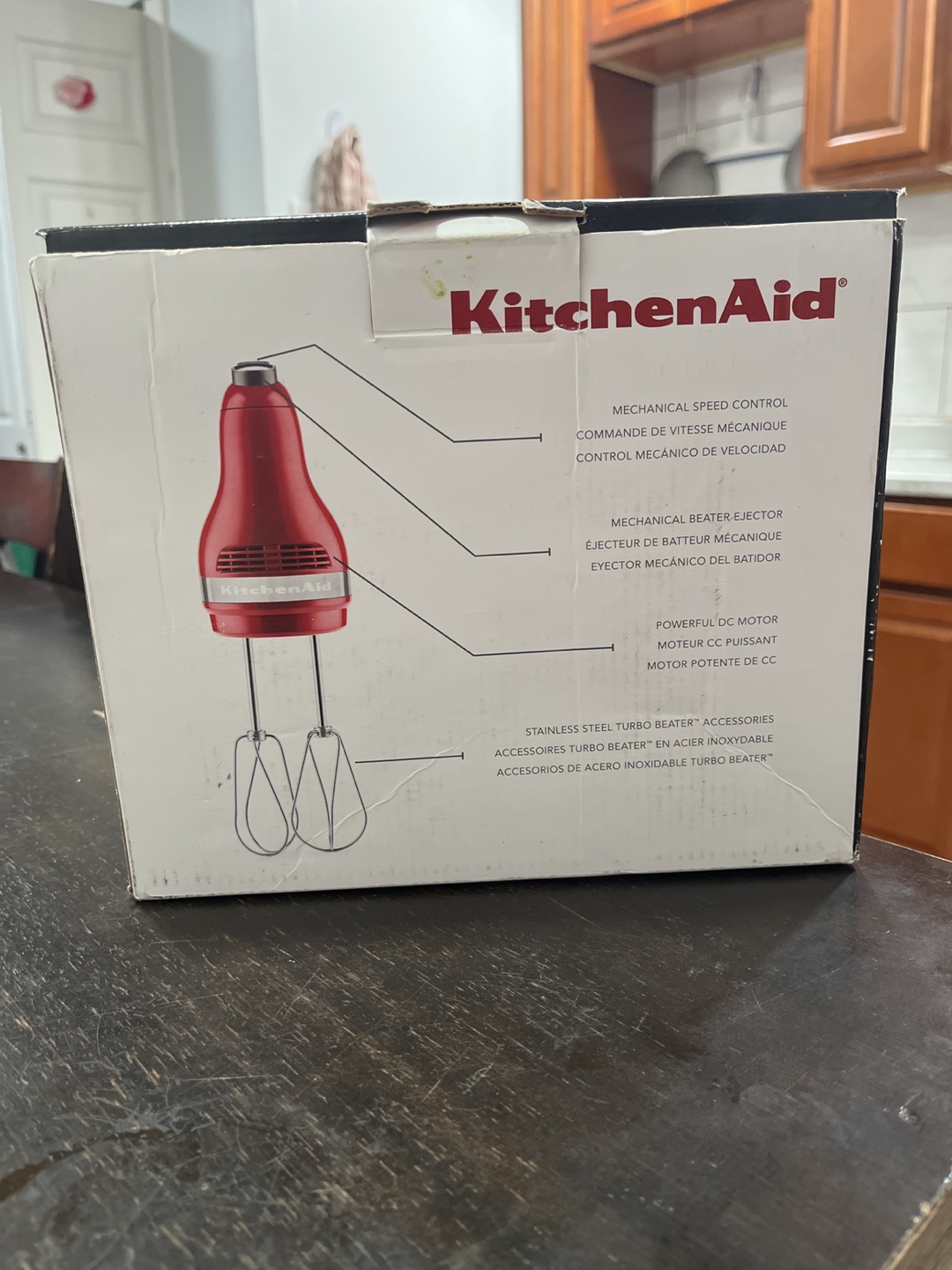 KitchenAid Ultra Power Hand Mixer - Red