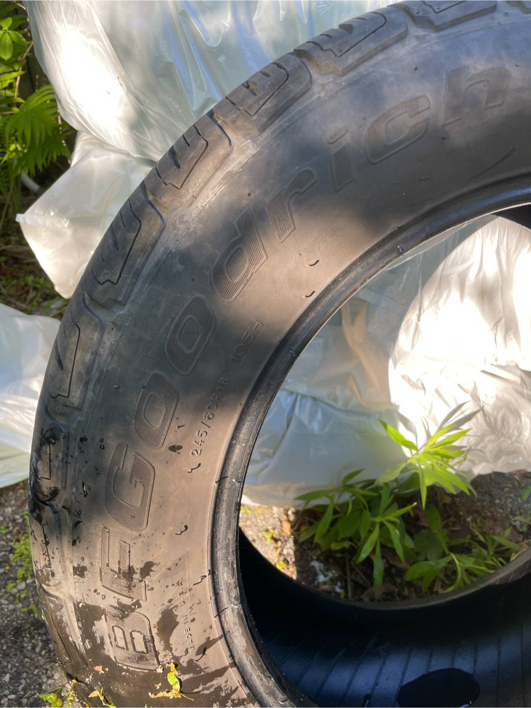 Used Goodyear 245/60R18 Tire - photo 2