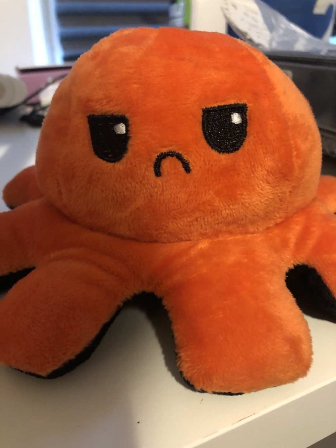 Adorable Reversible Octopus Plush Toy - photo 2