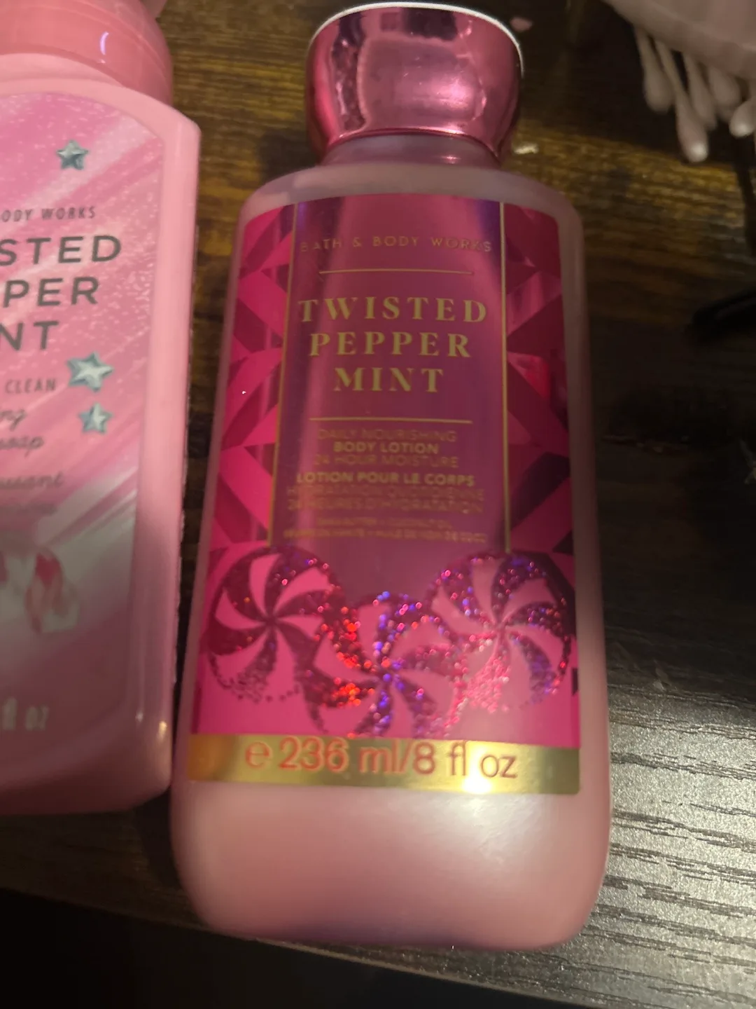 Bath & Body Works Twisted Peppermint and Luminous Lotion & Soap image indicator(4)
