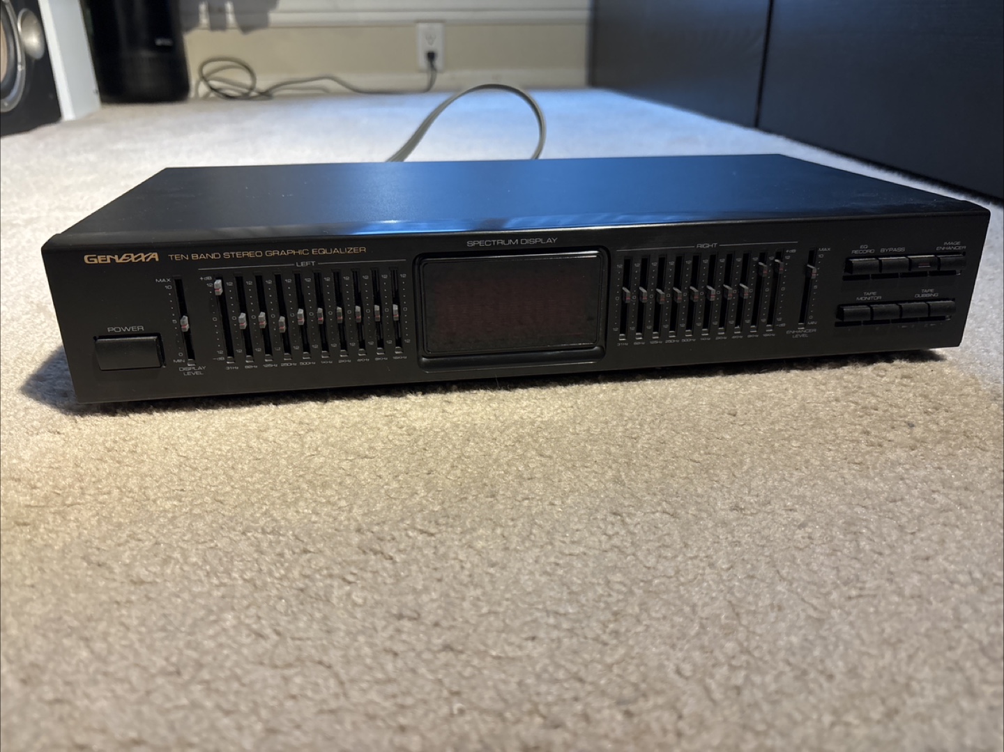 Geneva 10-Band Stereo Graphic Equalizer - Model No. 33-2030