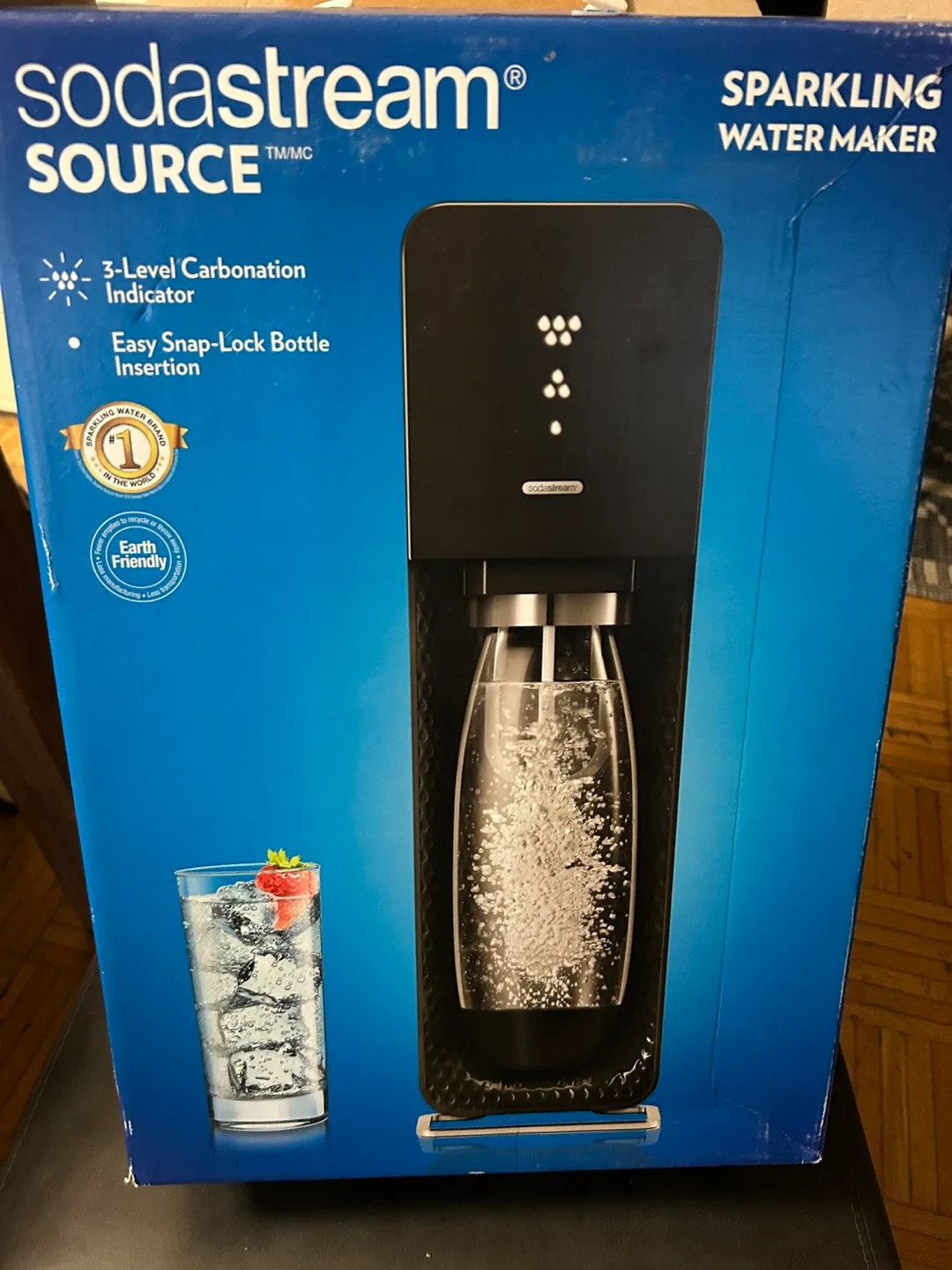 SodaStream Source Sparkling Water Maker - Black thumbnail