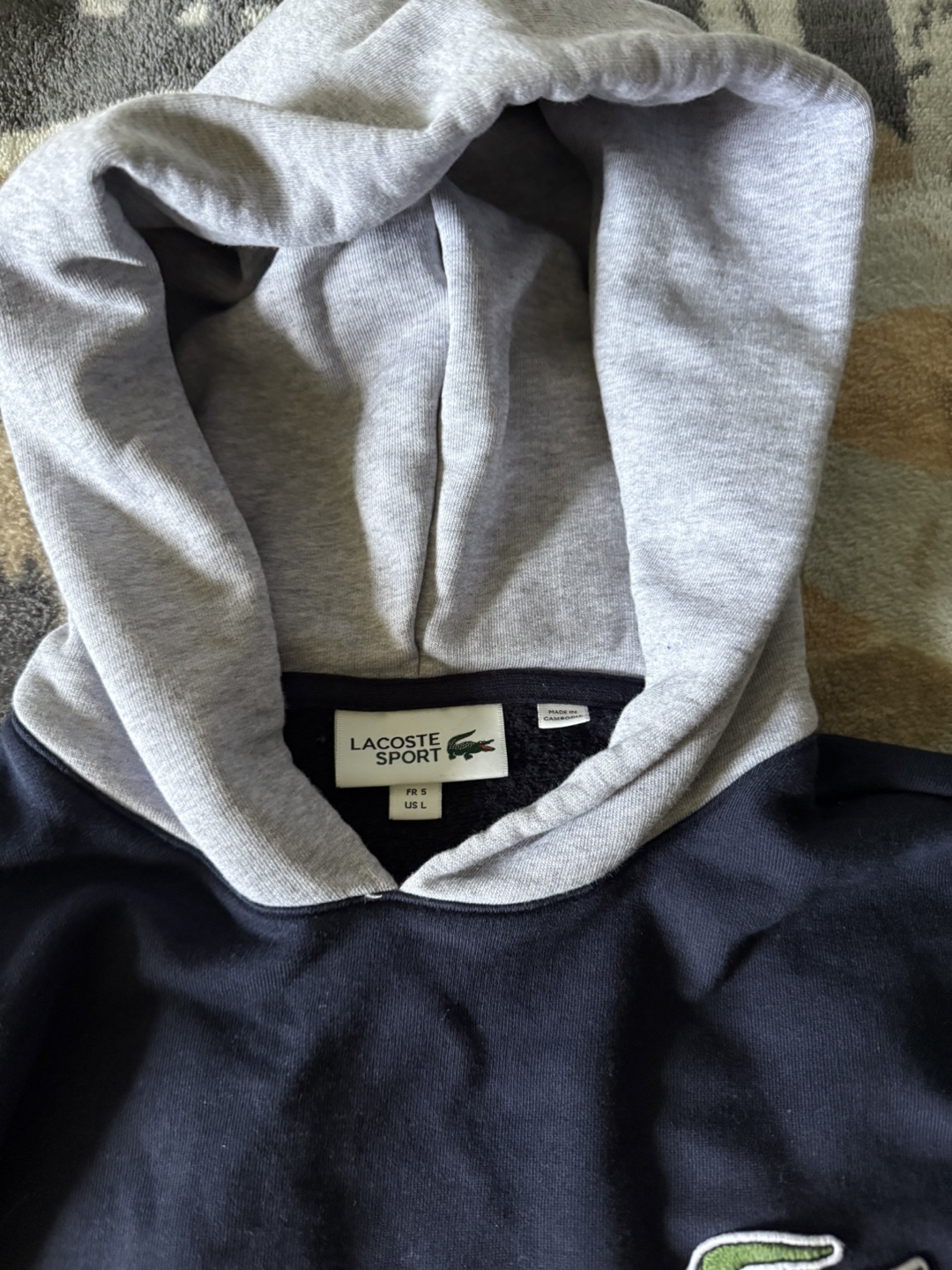 Lacoste Sport Men's Hoodie Size Large - photo 2