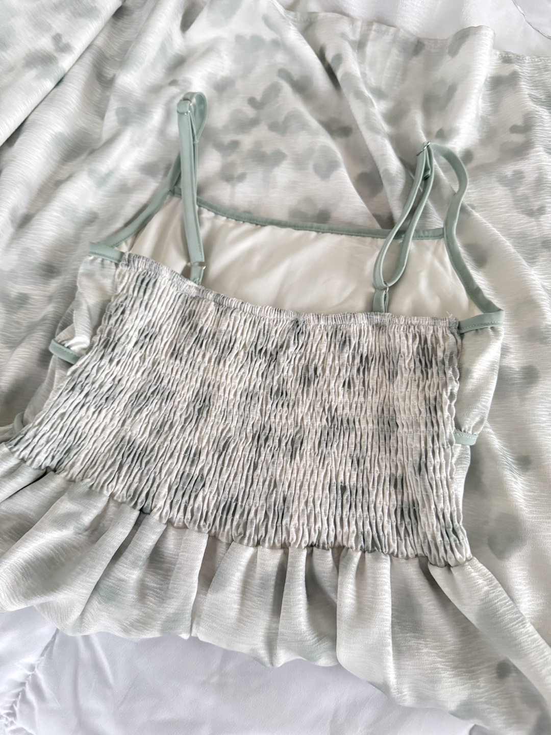 Sage Green Sleeveless Midi Dress - photo 2