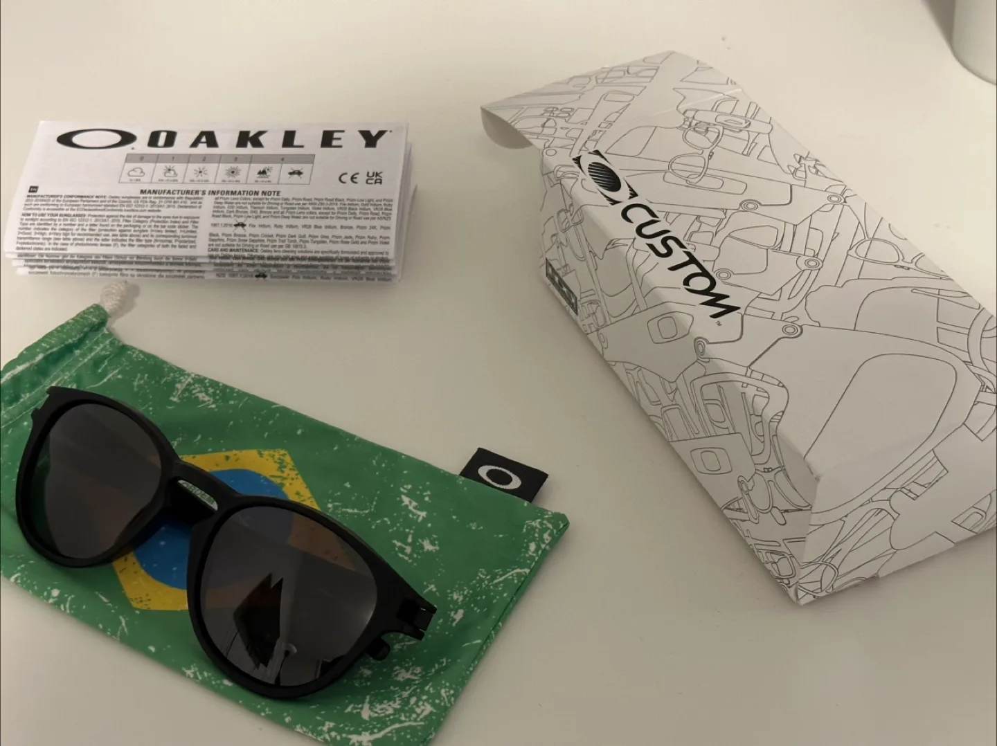 Oakley Latch Custom w/ PRIZM Polarized Lenses – Like New image indicator(4)