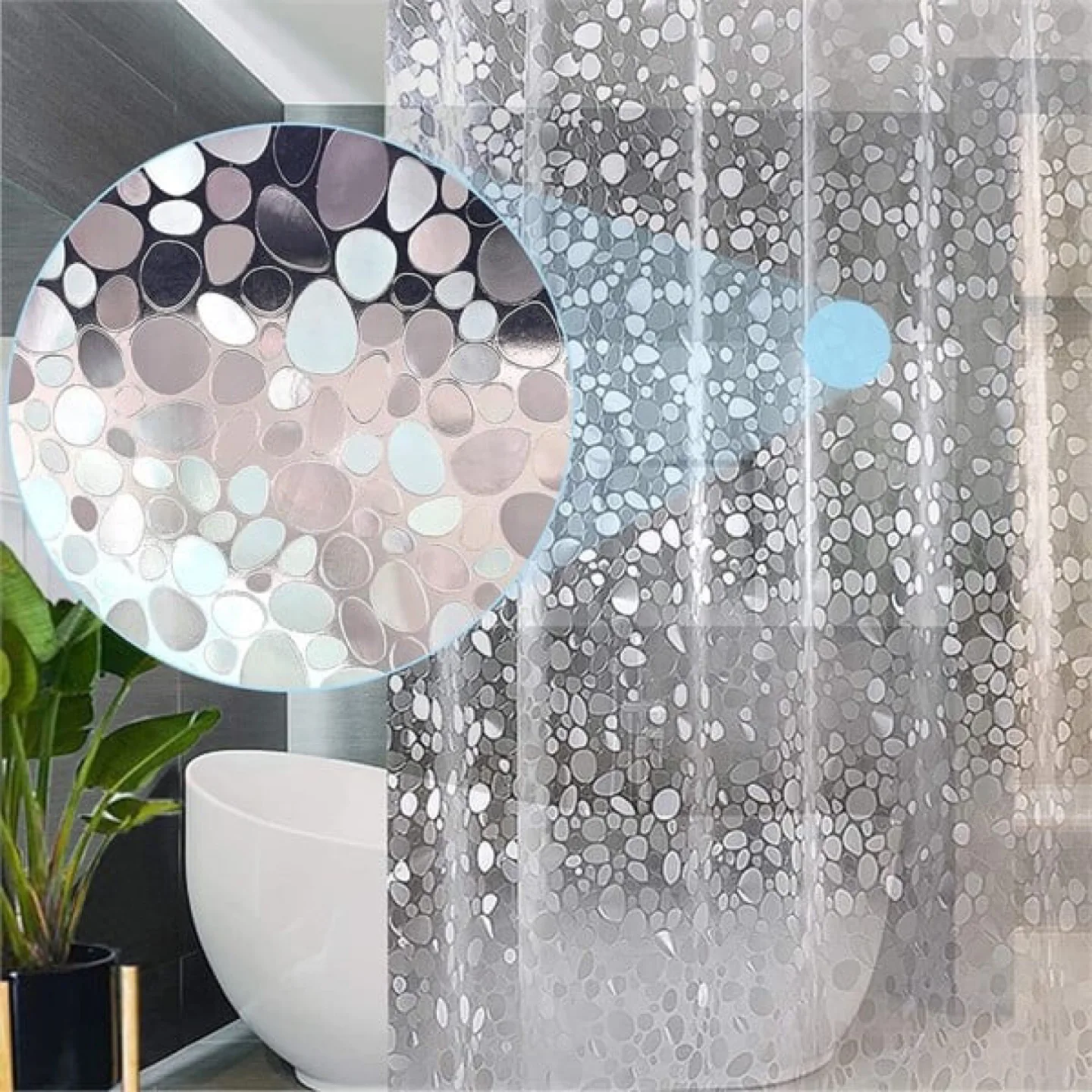 Shower Curtain Liner, 36x72 Inches shower liner thumbnail