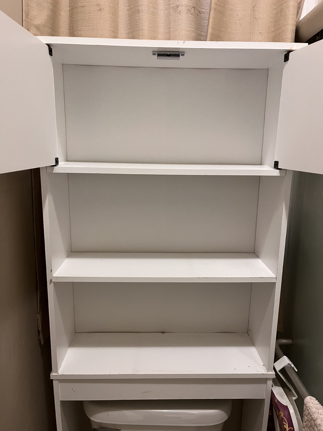 White Bathroom Storage Cabinet