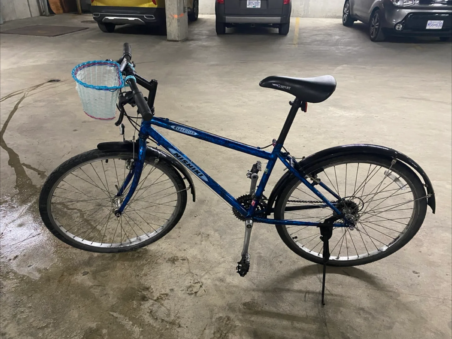 Nishiki Expedition Blue Hybrid Bike image indicator(6)