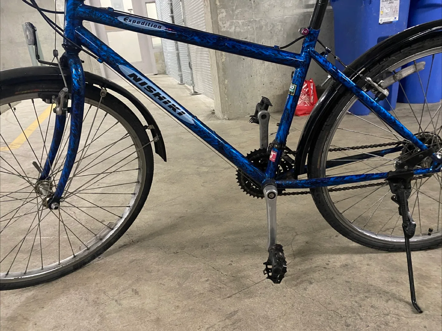 Nishiki Expedition Blue Hybrid Bike image indicator(4)