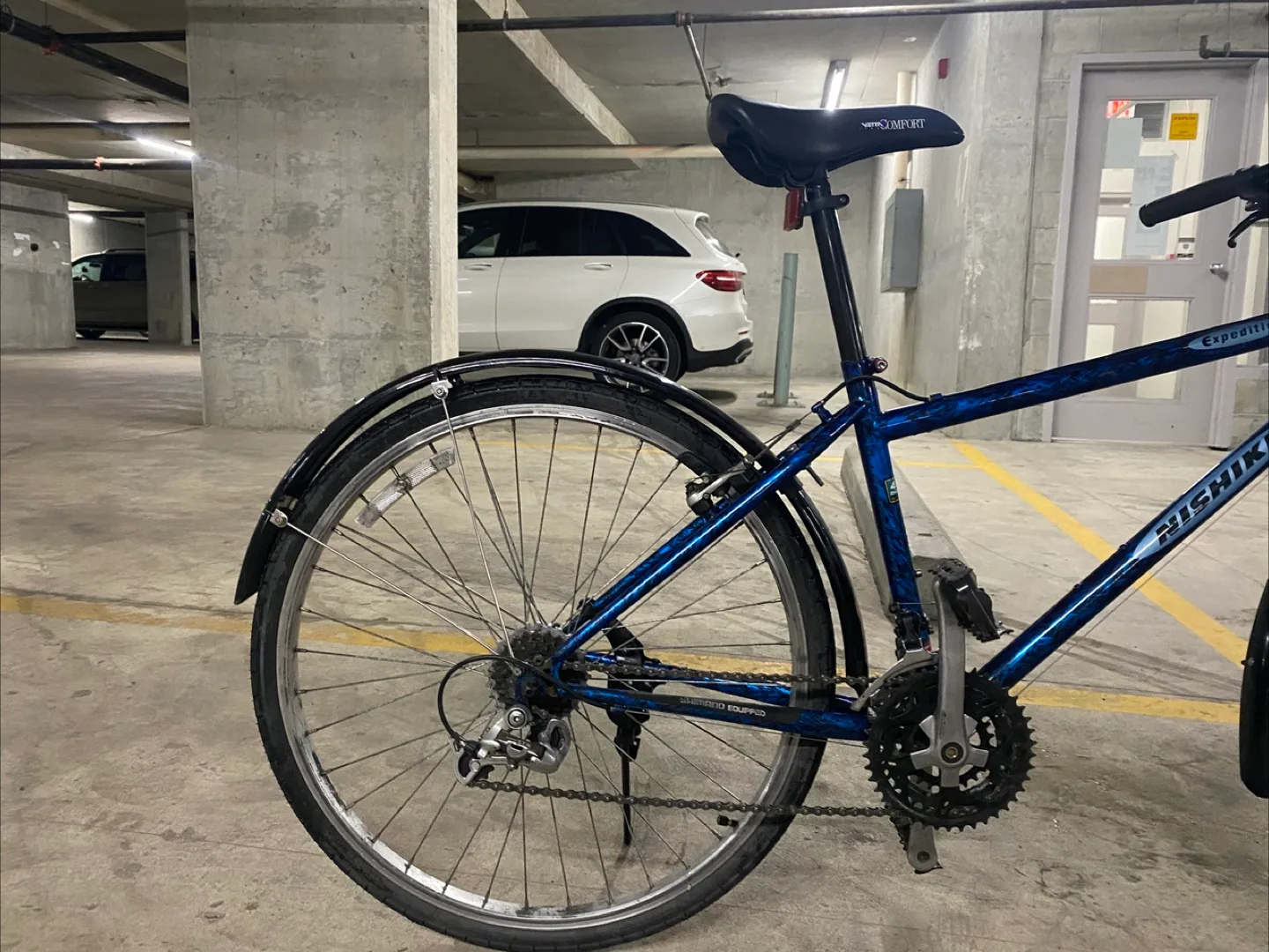 Nishiki Expedition Blue Hybrid Bike image indicator(7)