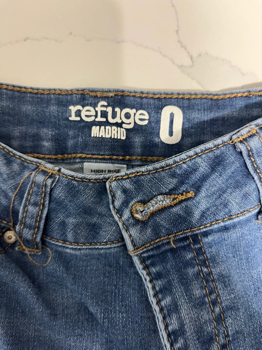 Refuge Madrid High Rise Skinny Jeans thumbnail