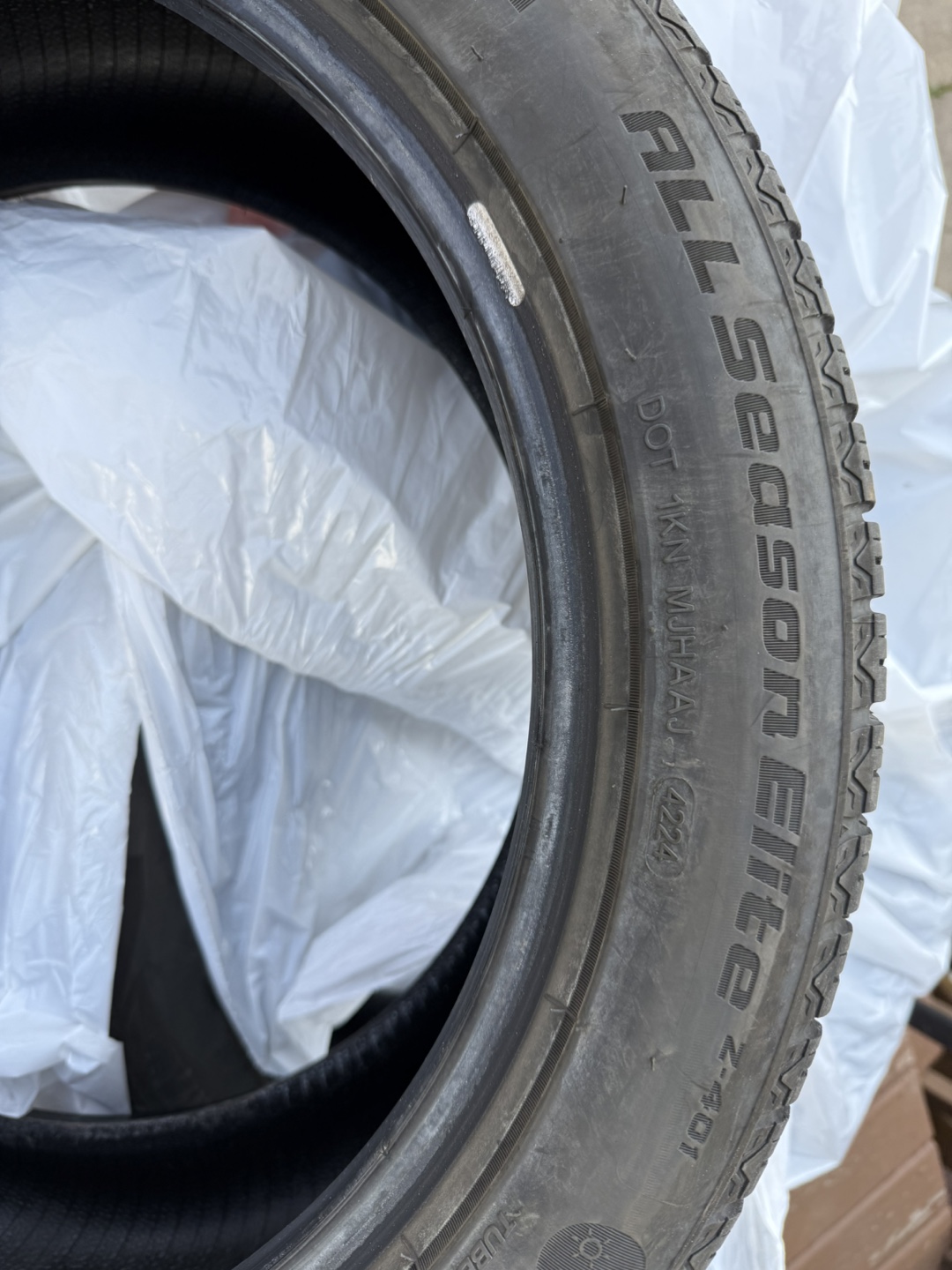 Used 235/45R18 All-Season Tires $140 for both - photo 2