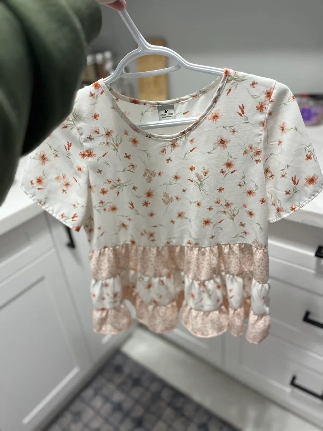 Paper Crane XS Floral Blouse thumbnail