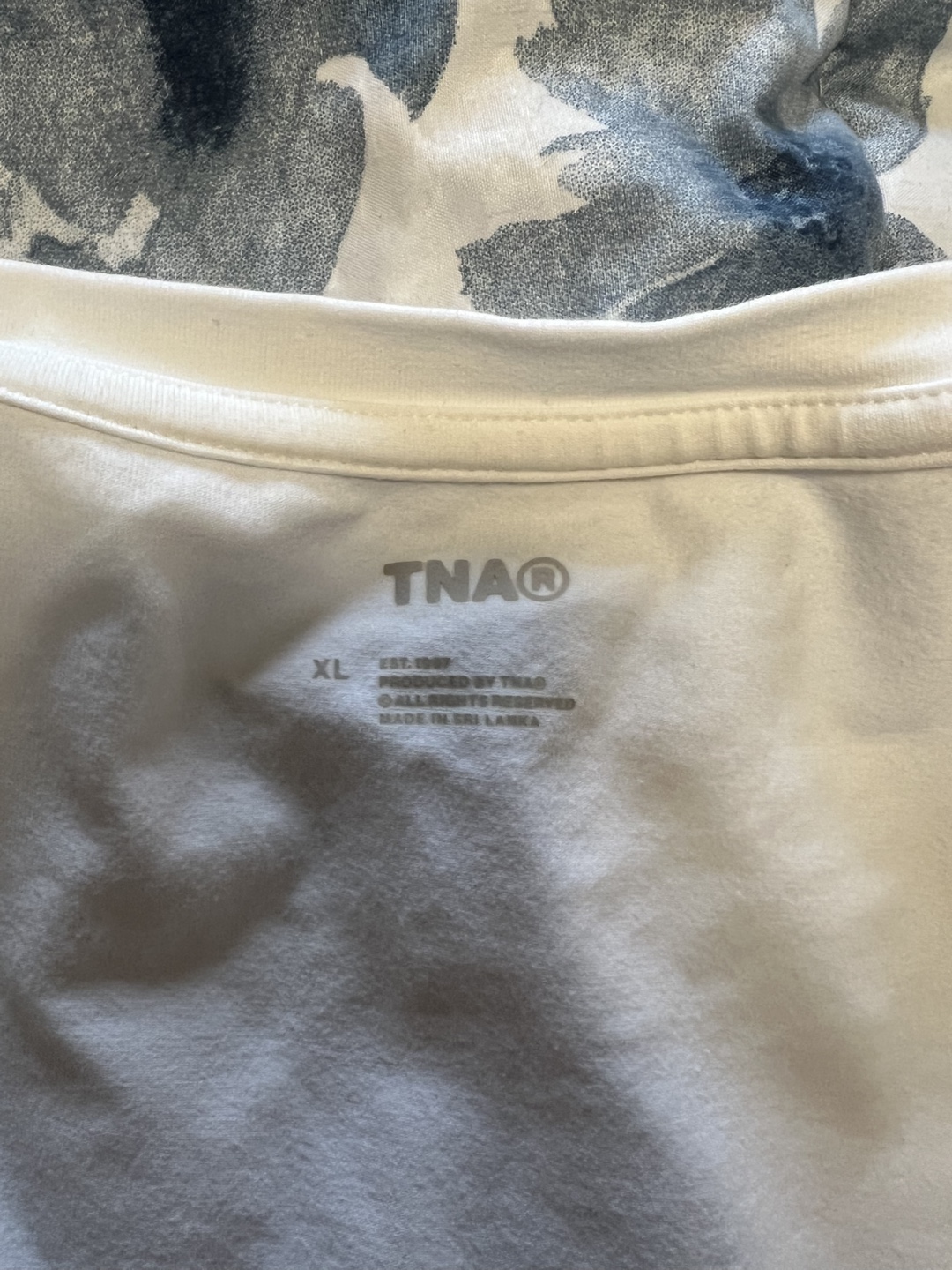 TNA White T-Shirt - Size XL - photo 2