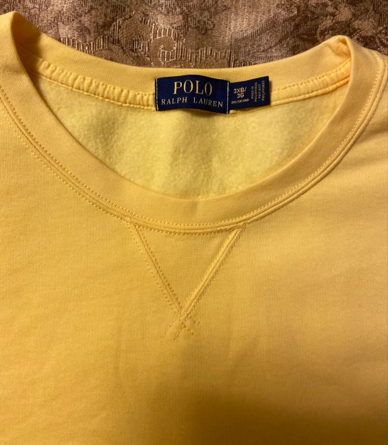 Polo Ralph Lauren Yellow Crewneck Sweatshirt image indicator(2)