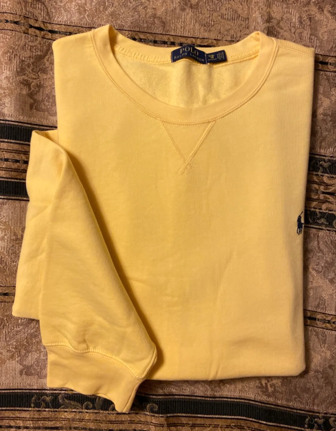 Polo Ralph Lauren Yellow Crewneck Sweatshirt image indicator(4)