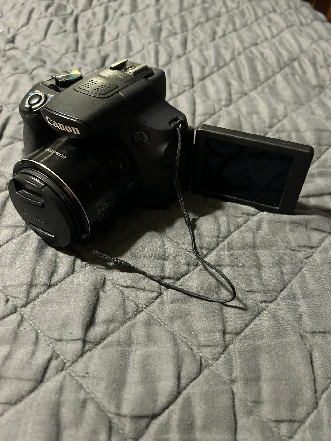 Canon PowerShot SX60 HS 16.1MP Wi-Fi Digital Camera - Black image indicator(6)