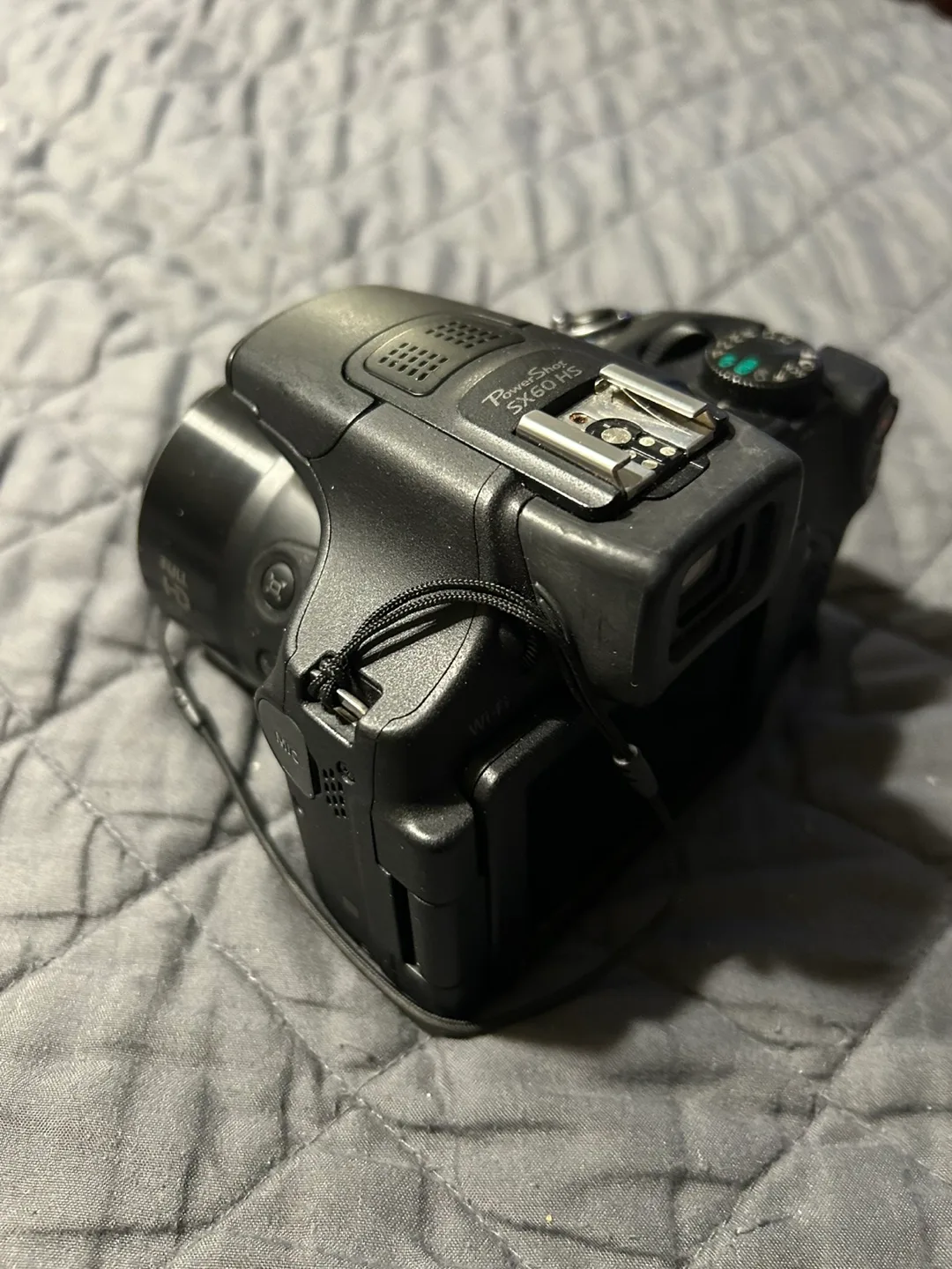 Canon PowerShot SX60 HS 16.1MP Wi-Fi Digital Camera - Black image indicator(3)