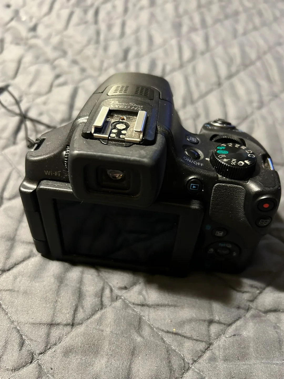 Canon PowerShot SX60 HS 16.1MP Wi-Fi Digital Camera - Black image indicator(4)