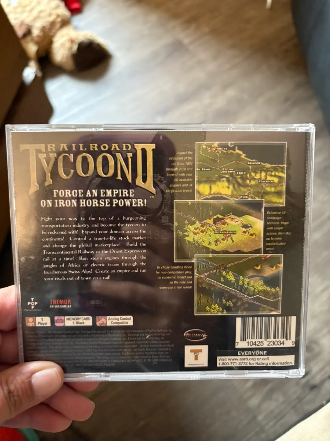 Beyblade Let it Rip! And Railroad Tycoon 2 Playstation 1 Games image indicator(2)