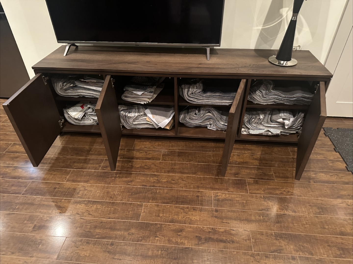 Four Hands TV Console with Storage - photo 2