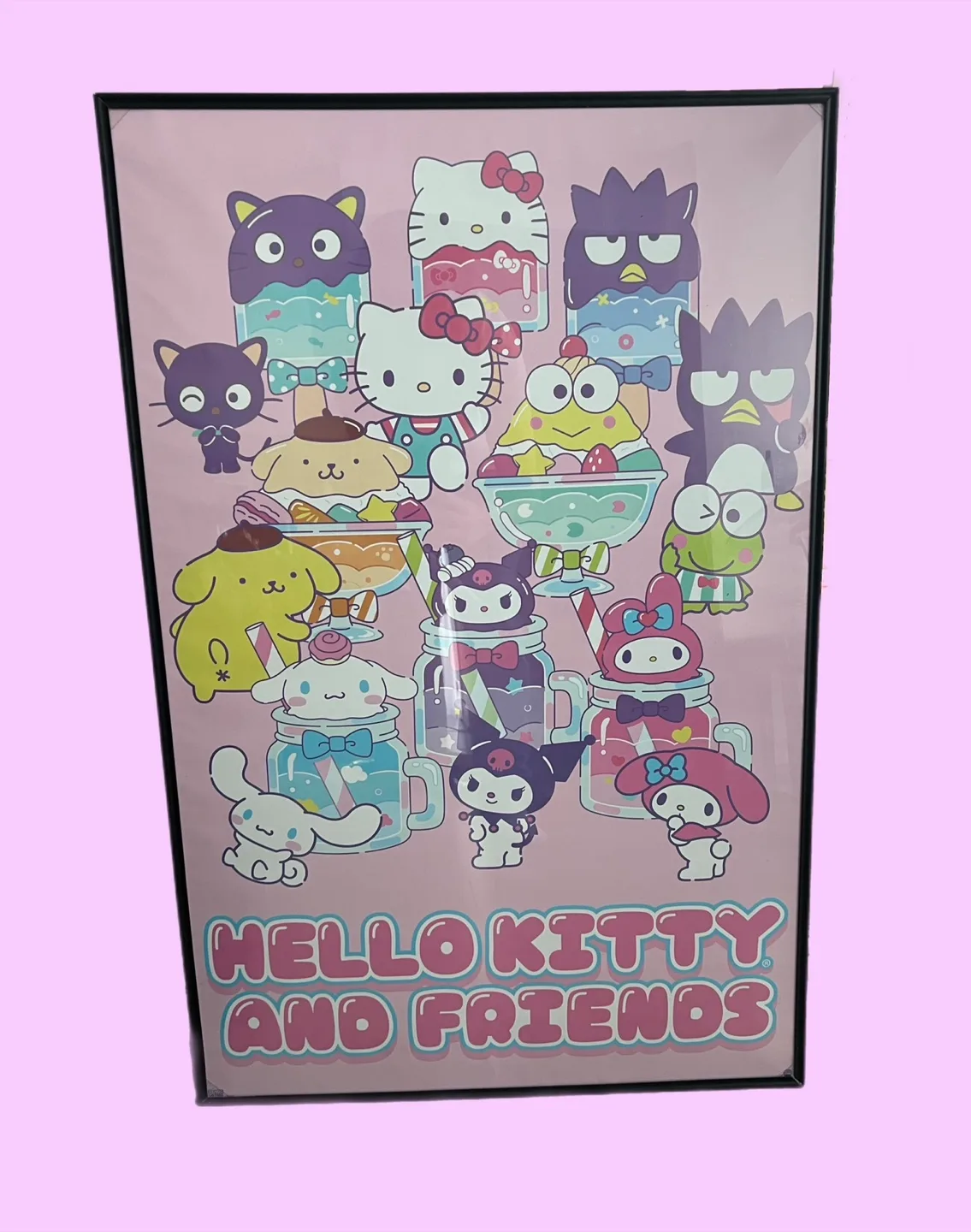 Hello Kitty and Friends Framed Poster thumbnail