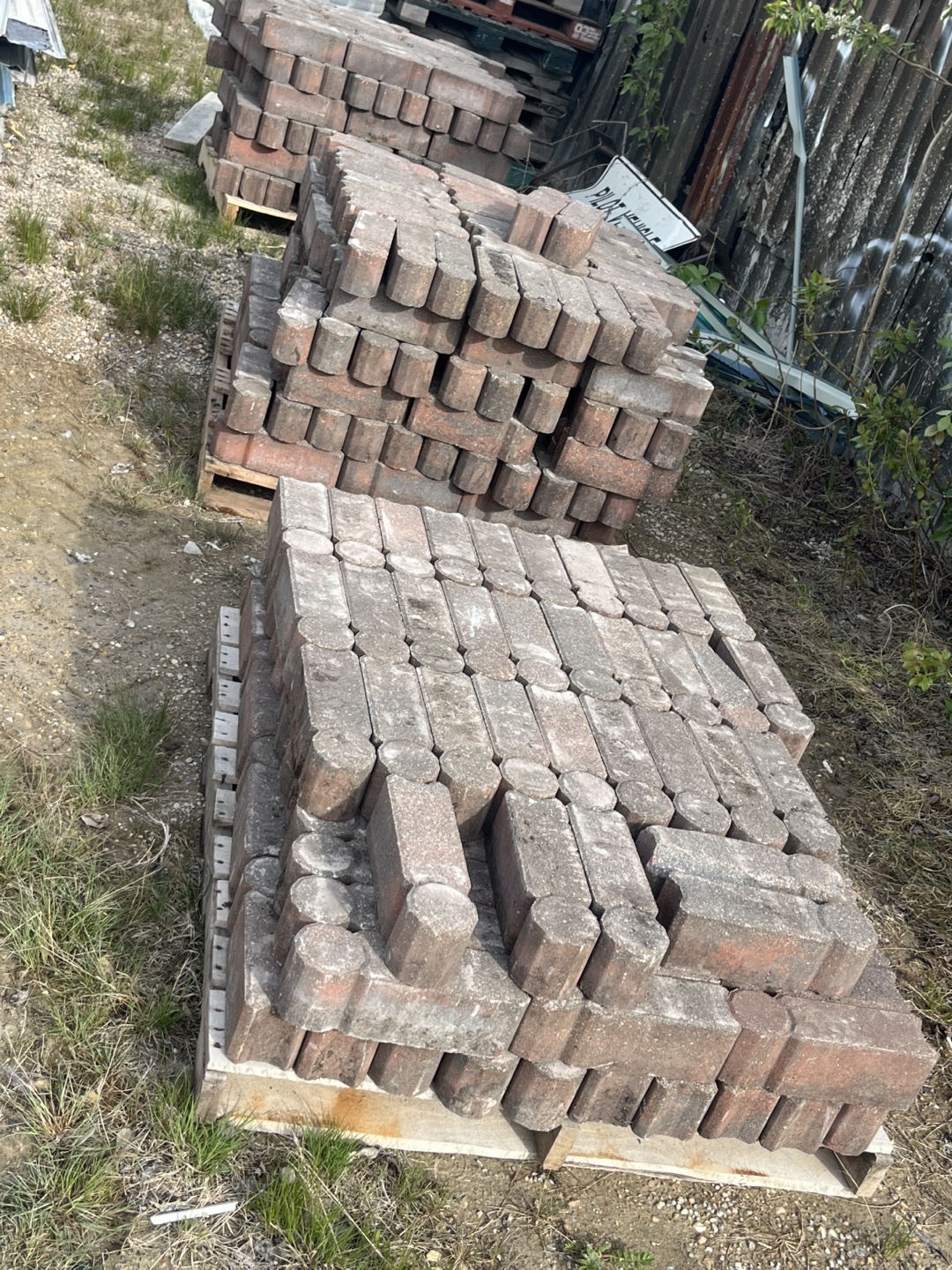 Bulk Lot of Pavers - Landscaping Edging Stones