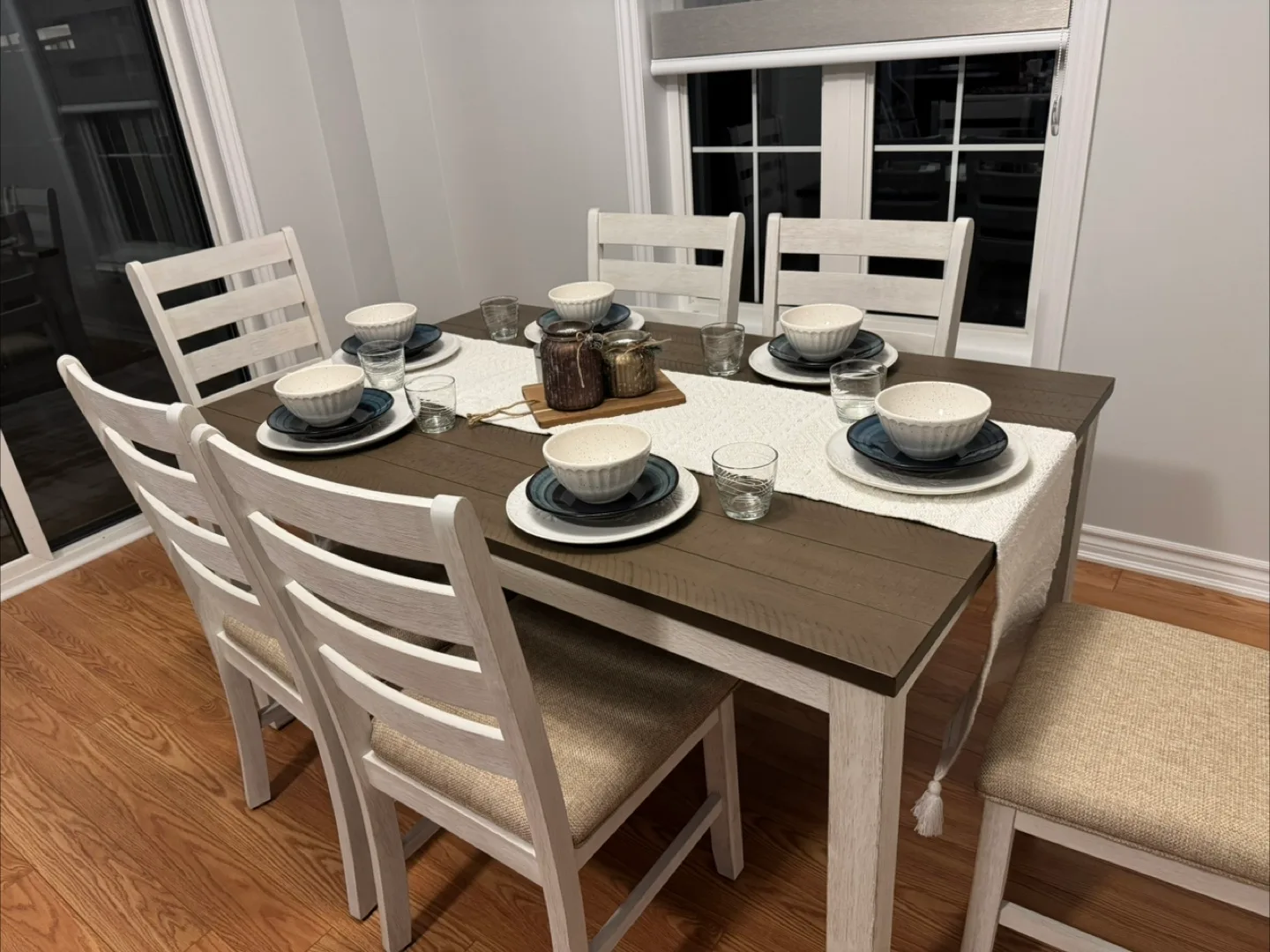 7-Piece Dining Set - Table and 6 Chairs thumbnail